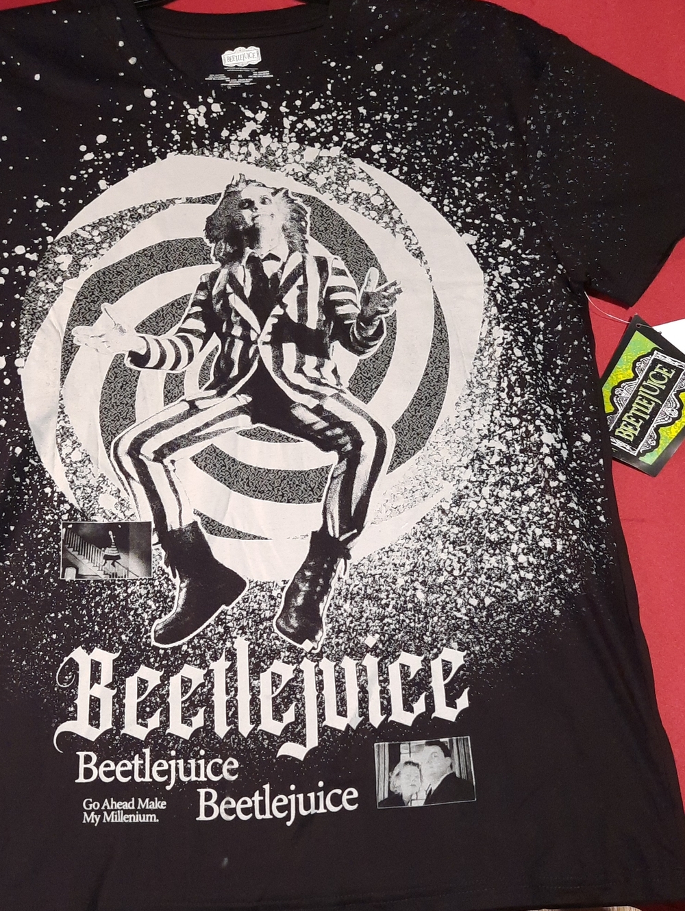 Beetlejuice Graphic Short Sleeve Tee - Black